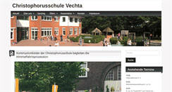Desktop Screenshot of christophorusschule-vechta.de