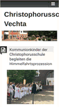 Mobile Screenshot of christophorusschule-vechta.de